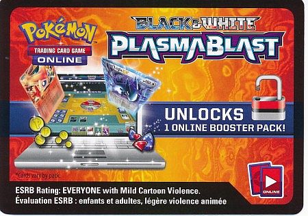 Pokemon TCG Online Kode: Booster Pack - Black & White: Plasma Blast (TCGO Code)