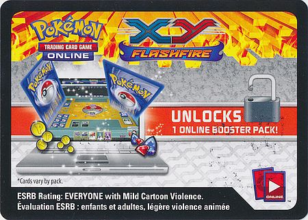 Pokemon TCG Online Kode: Booster Pack - XY: Flashfire (TCGO Code)