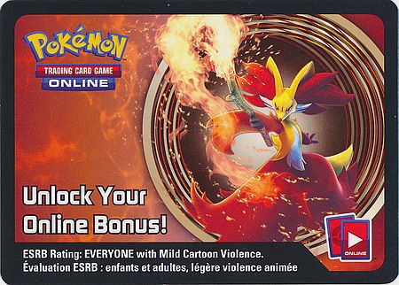 Pokemon TCG Online Kode: Collector's Power Tin - Delphox-EX (TCGO Code)