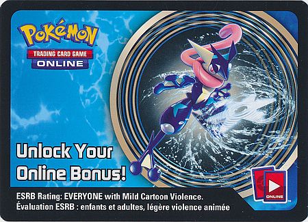 Pokemon TCG Online Kode: Collector's Power Tin - Greninja-EX (TCGO Code)