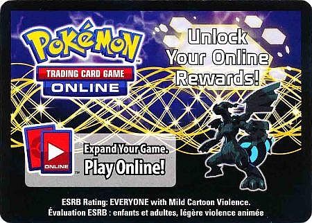 Pokemon TCG Online Kode: Collector's Power Tin - Zekrom-EX (TCGO Code)