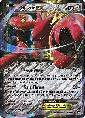 Scizor-EX - 76/122 (EX Box) -  Pokemon Oversized Promo