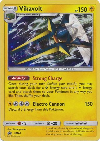 Vikavolt (Pokemon Sun & Moon Black Star Promo)