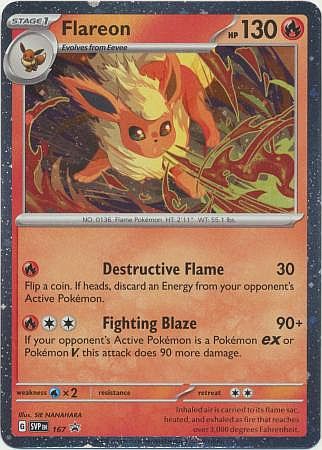 Flareon (Black Star Promos - Scarlet & Violet: Prismatic Evolutions)