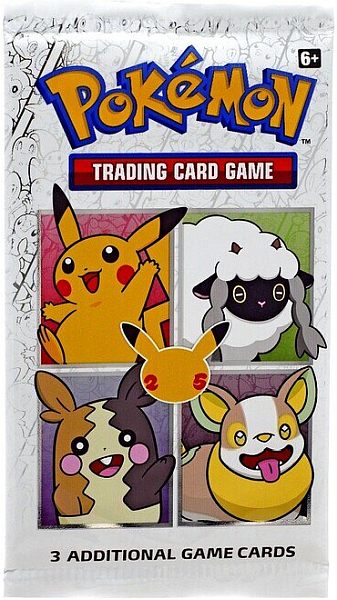 Pokemon Booster Pakke - General Mills (25th Anniversary) Cereal Promo Pack