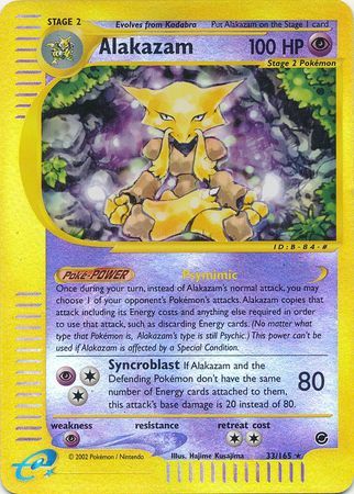Alakazam (Expedition WoTC) (Reverse Foil)