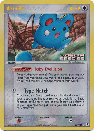 Azurill  (EX Delta Species Nintendo)