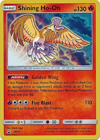Shining Ho-Oh (Shining Legends Promo)