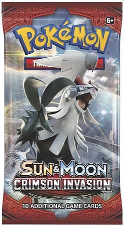 Pokemon Booster Pakke - SM04 - Sun & Moon: Crimson Invasion Booster Pack