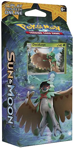 Pokemon Deck - Sun & Moon: Base Set Theme Deck - Forest Shadow: Decidueye