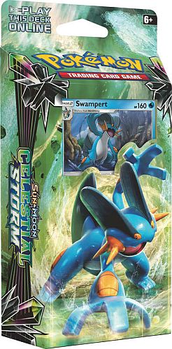 Pokemon Deck - Sun & Moon: Celestial Storm Theme Deck - Hydro Fury: Swampert