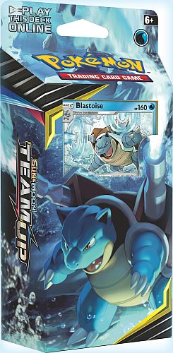 Pokemon Deck - Sun & Moon: Team Up Theme Deck - Torrential Cannon: Blastoise
