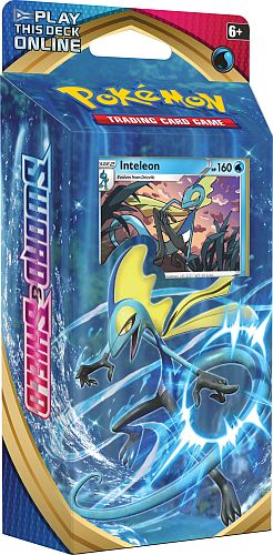 Pokemon Deck - Sword & Shield: Base Set Theme Deck - V3: Water (Sobble/Inteleon)