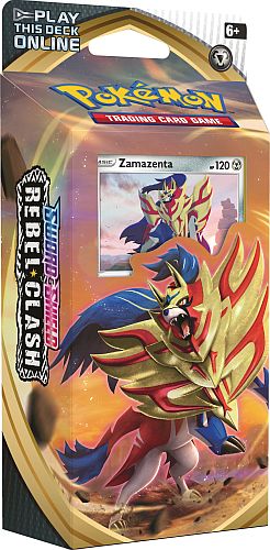Pokemon Deck - Sword & Shield: Rebel Clash Theme Deck - Zamazenta
