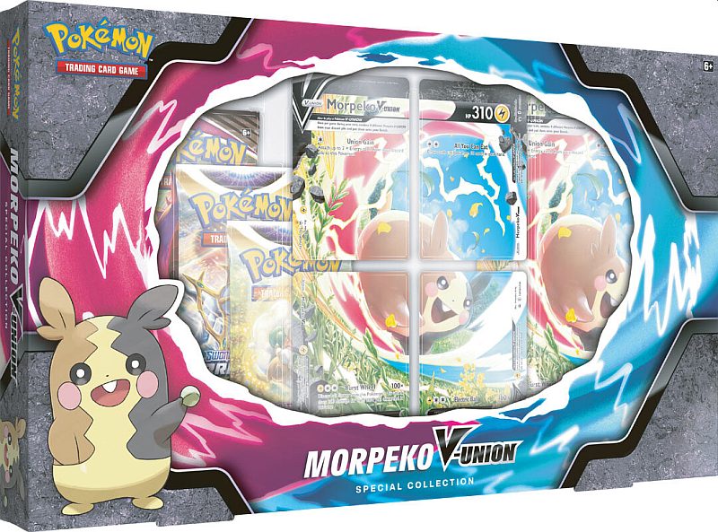 Pokemon  V-UNION Box: Morpeko V-Union Special Collection (4 Boosters)