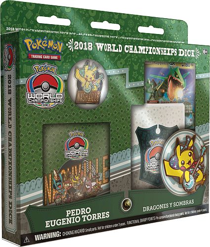 Pokemon Deck - 2018 World Championship (WCD) - Pedro Eugenio Torres: Dragones Y Sombras Deck