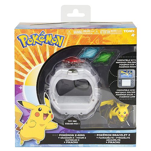 Pokemon - Z-Ring Set with Pikachu Figure