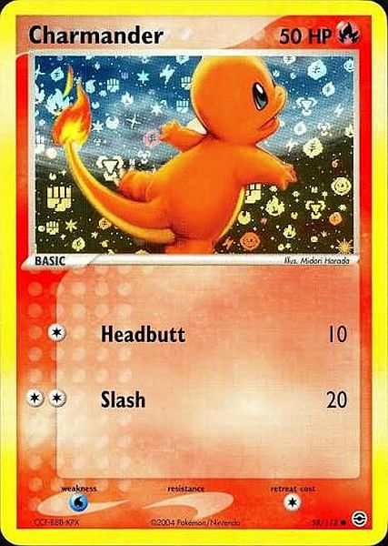 Charmander (EX Fire Red Leaf Green Nintendo) Charmander (EX Fire Red Leaf Green Nintendo)