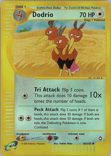 Dodrio (Aquapolis Singles ) Dodrio (Aquapolis Singles )