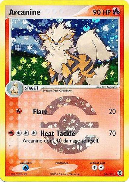 Arcanine (EX Fire Red Leaf Green Nintendo)