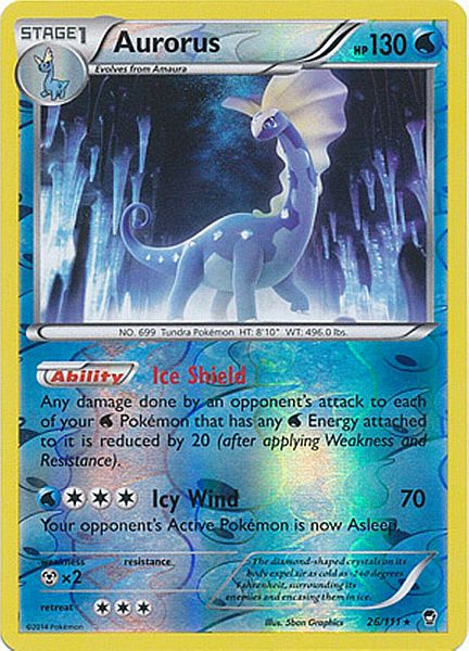 Aurorus (Pokemon XY Furious Fists) Aurorus (Pokemon XY Furious Fists)