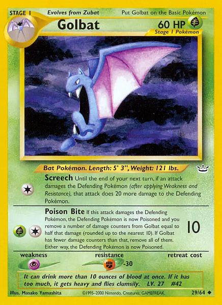 Golbat (Neo Revelations WoTC)