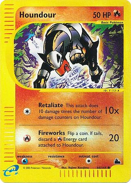 Houndour (Skyridge Singles)