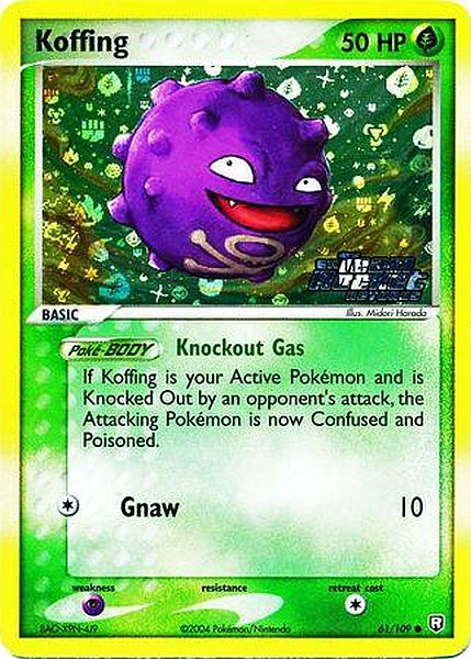 Koffing (EX Team Rocket Returns Singles Nintendo)