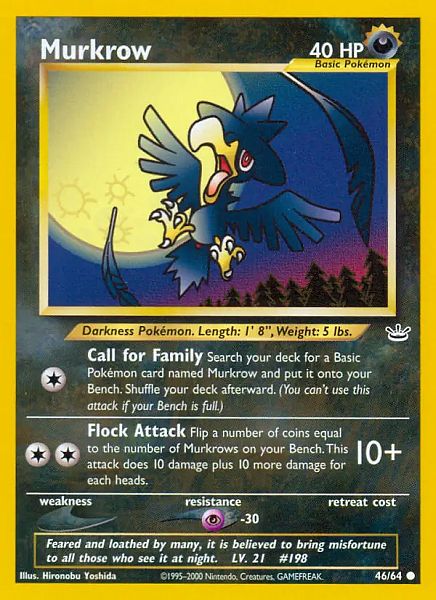 Murkrow (Neo Revelations WoTC)