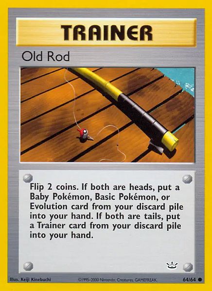 Old Rod (Neo Revelations WoTC)