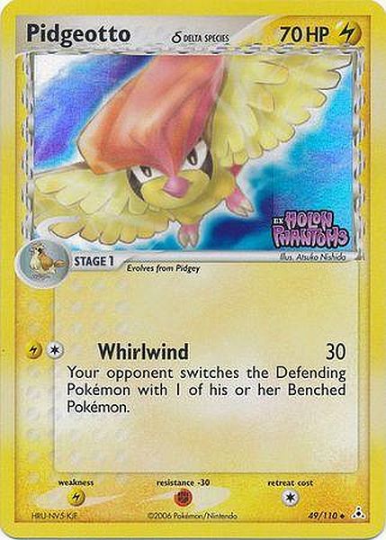 Pidgeotto (Delta Species) (EX Holon Phantoms Nintendo)