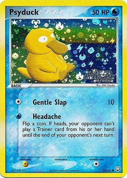 Psyduck (EX Team Rocket Returns Singles Nintendo)