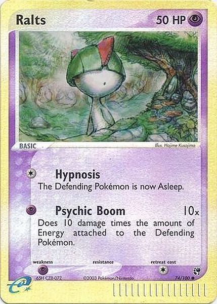 Ralts(EX Sandstorm Nintendo)