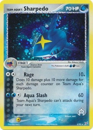 Team Aqua's Sharpedo 2 (EX Team Aqua Vs Team Magma Nintendo)