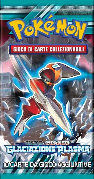 Pokemon Booster Pakke - BW09/NB09 - Nero & Bianco: Glaciazione Plasma *ITALIAN/ITALIENSK* Booster Pack (Black & White: Plasma Freeze)