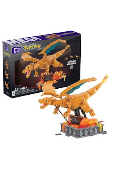 Pokémon - Mega Construx Construction Set - Motion Charizard 30cm