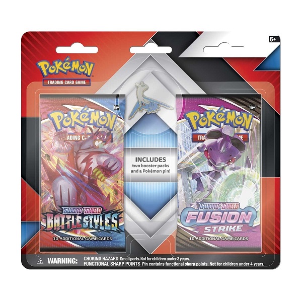 Pokemon Blister Pack - Latios Collector Pin Blister Pack (Wide) - 2 Booster Pakker + Pin