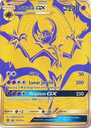 Lunala GX (Black Star Promos)