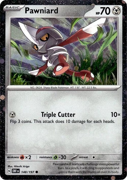 Pawniard - Alternate Holofoil Promo (Pokemon Scarlet & Violet: Obsidian Flames)