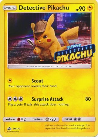 Detective Pikachu (Black Star Promos)