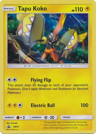Tapu Koko (Black Star Promos)