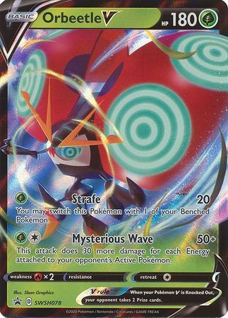 Orbeetle V - SWSH078 (V Box) - Pokemon Oversized Promo