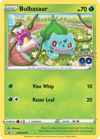 Bulbasaur (Pokemon GO Black Star Promos)