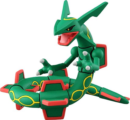 Pokemon Figure - Rayquaza Figur (Tomy) 7cm