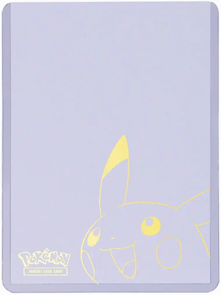 Ultra Pro Toploader & Soft Sleeves: Pokemon - Pikachu (35PT) - Plastik Deck Protector til kort i lommer - Sleeves #16663 (1 stk.)