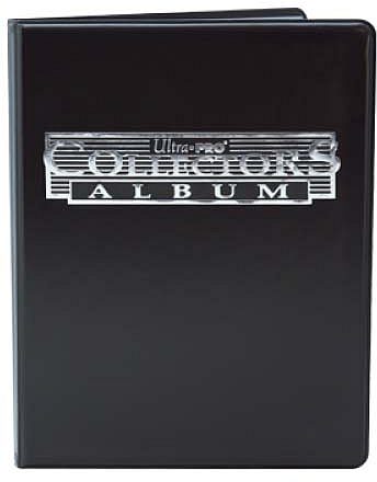 Mappe - Ultra Pro 9x10 Collectors Album - 9-Pocket (Holder 180 kort) - Black (Sort) #81366