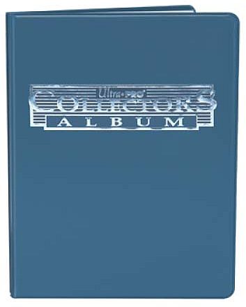 Mappe - Ultra Pro 9x10 Collectors Album - 9-Pocket (Holder 180 kort) - Blue (Blå) #81367