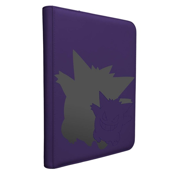 Mappe - Pokemon Elite Series: Gengar 9-Pocket Premium Zippered Pro-Binder 18x20 (Plads til 360 kort)- Ultra Pro #16607