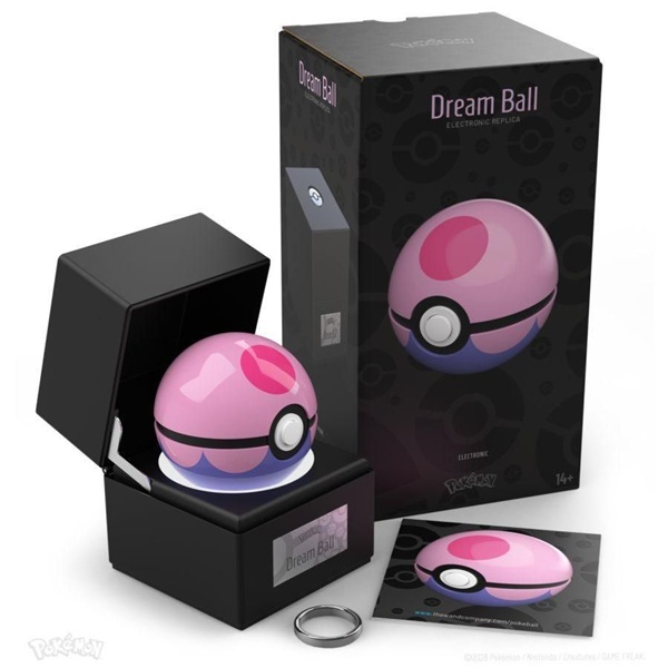 Pokémon - Diecast Pokeball Replica Sculpture: Dream Ball 8cm