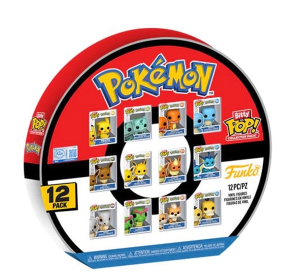 Funko Bitty Pop: Pokémon - Collector Pack - Vinyl Figure 12-Pack 2.5cm